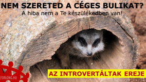 Az introvertáltak ereje - műszakvezető képzés
