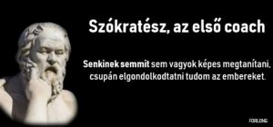 vezetői filozófia - Szókratész az első coach