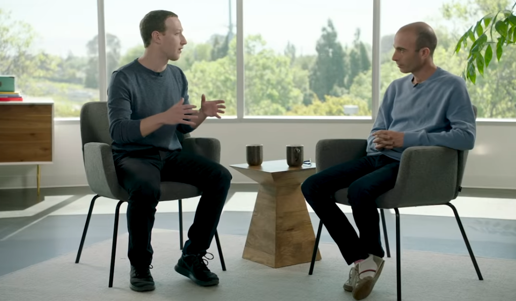 Mark Zuckerberg és Yuval Harari beszélgetése