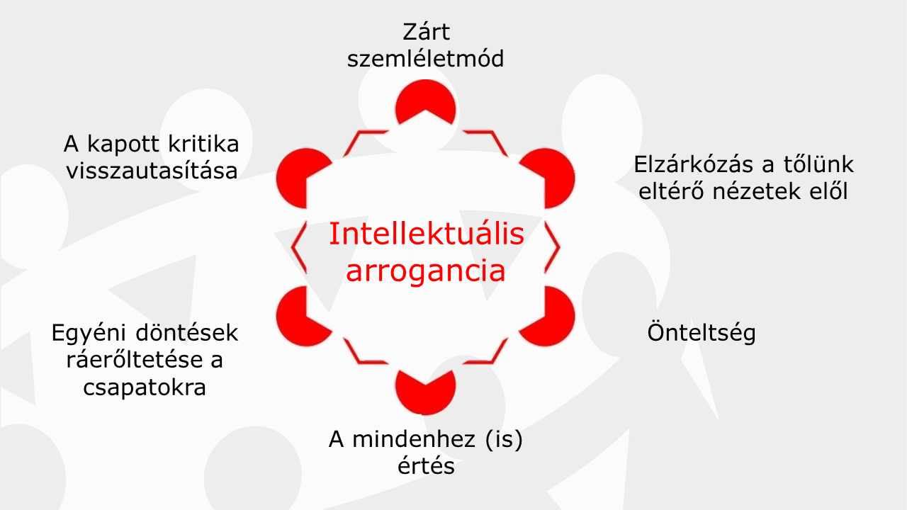 Az intellektuális arrogancia - gyakorlatorientált vezetőképzés