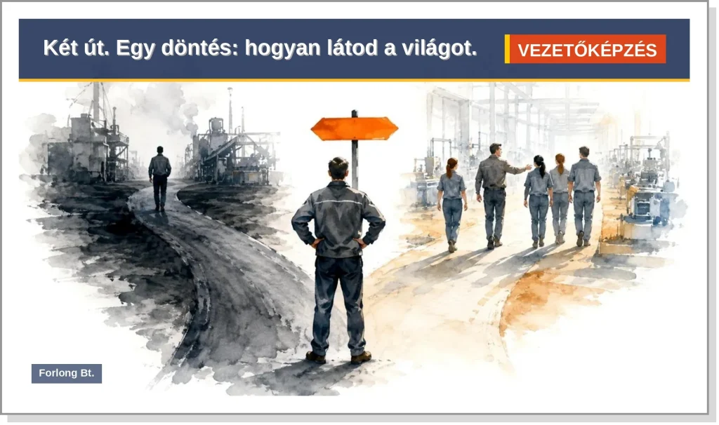 Mindset a vezetői munkában – vezető a válaszúton: merev szemléletmód vagy fejlődő szemléletmód – gyakorlatorientált vezetőképzés, Forlong