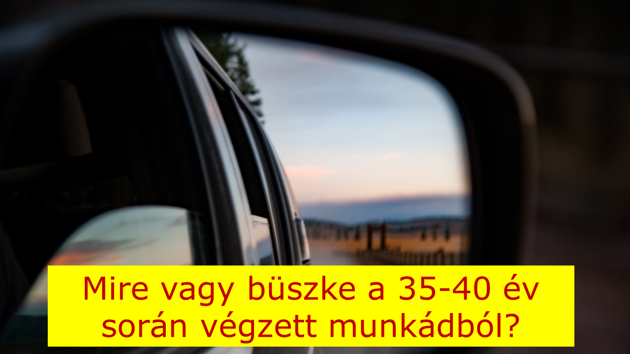 rangidős művezető - mire vagy bűszke - műszakvezető képzés