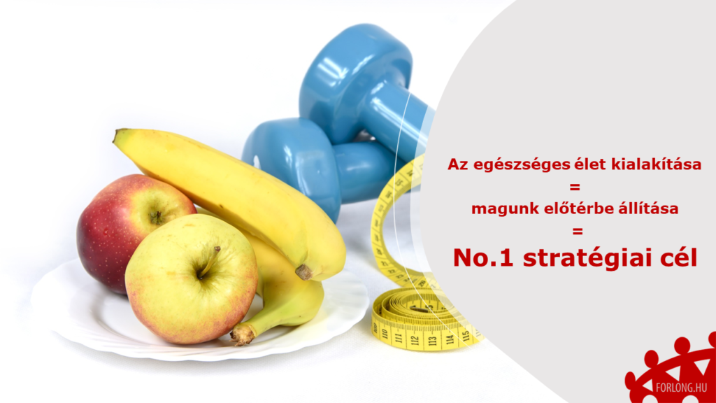 Az egészséges élet kialakítása = No.1 stratégiai cél - erős vezető - műszakvezető képzés