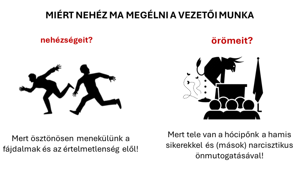 Miért nehéz megélni a vezetői munka örömeit és nehézségeit - vezetőképzés