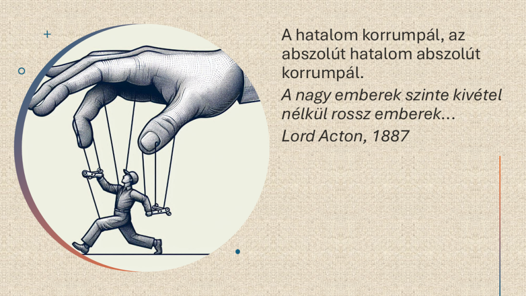 A hatalom pszichológiája avagy a hierarchia napos és árnyékos oldala - a hatalom korrumpál - vezetőképzés - műszakvezető képzés