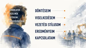 Hogyan hat a vezető gondolataira, érzelmeire és értékeire épülő tudatosság a döntéseire, viselkedésére és eredményeire a gyárban